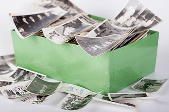 Box-of-Old-Photos-to-digital-Reduced Photos scanned to digital by photo scanning service